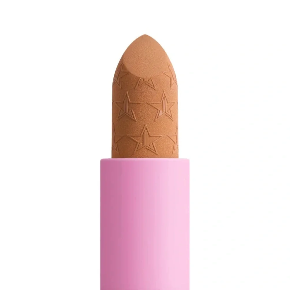 Jeffree Star Velvet Trap Lipstick Gardening Ho e Warm Mustard Nude Matte Color